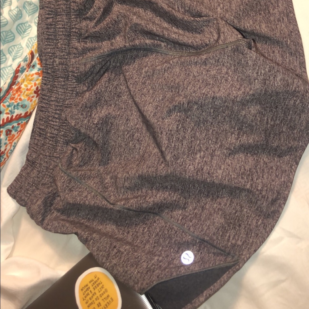 Lulu lemon gray shorts size 6/8